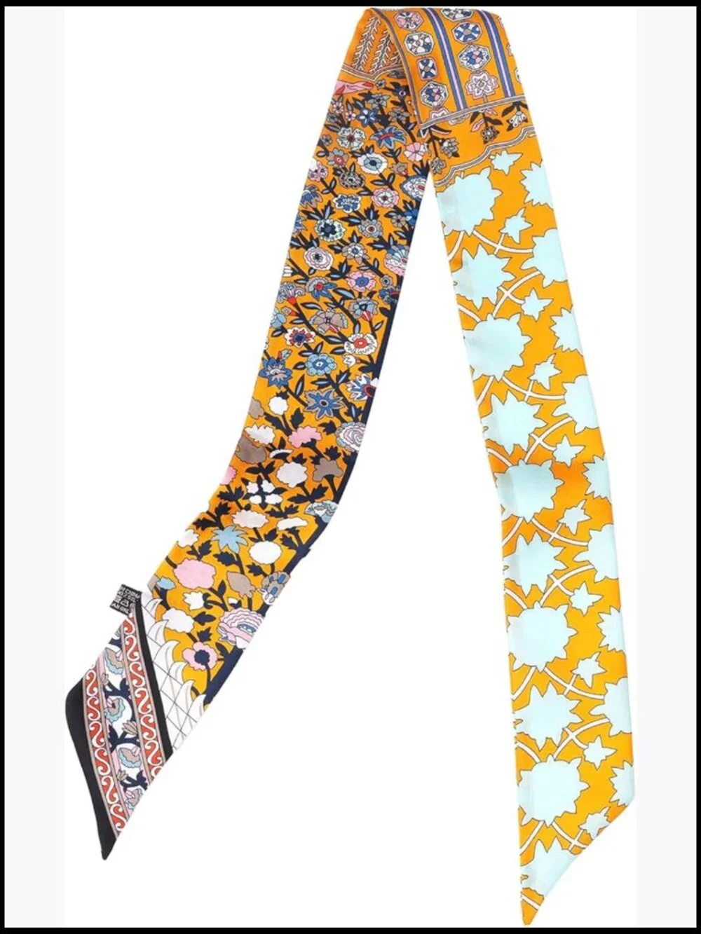 Mulberry Silk Hair Ribbon Scarf Tie Head Scarf Neckerchief Handbag Scarf